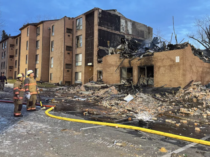 Silver Spring apartment explosion under investigation; three buildings called ‘unsafe’ by
