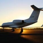 architectural photography of white aircraft