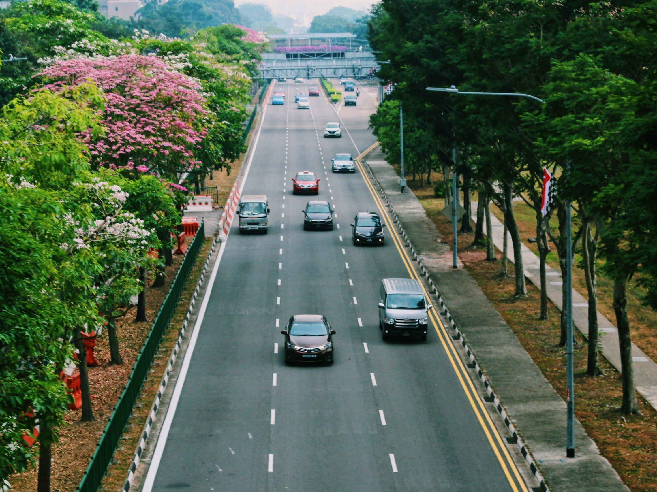 Road in Singapore