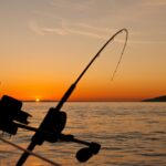 We fished right until the sun set past the mountains before pulling in the rods and heading back to Vancouver for dinner.