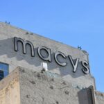 City Photography of Macys Sign in San Francisco, California.