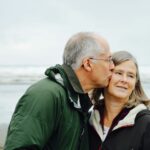 These are my parents. This photo was taken Christmas and even though my mom squeamishly refused to kiss my dad, my dad took the opportunity and this photo was the result.