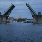 Folding bridge, Seattle, WA   --  University Bridge