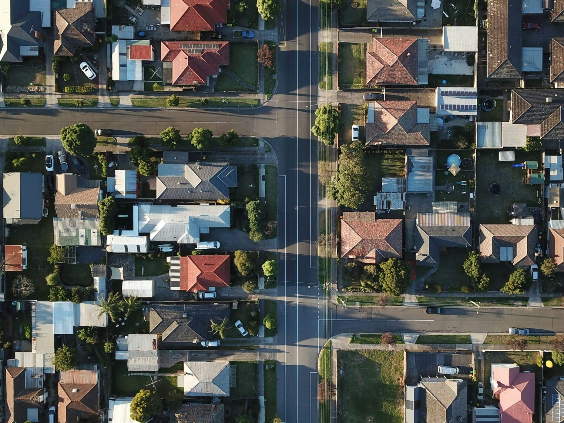 The light was fading as I was flying the Mavic back from another shoot and the symmetry of these streets caught my eye. Love me some long afternoon shadows.