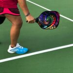 Pickleball paddles come in some wild colors!