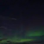 aurora borealis on night sky