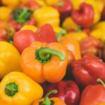 orange and red bellpepper lot